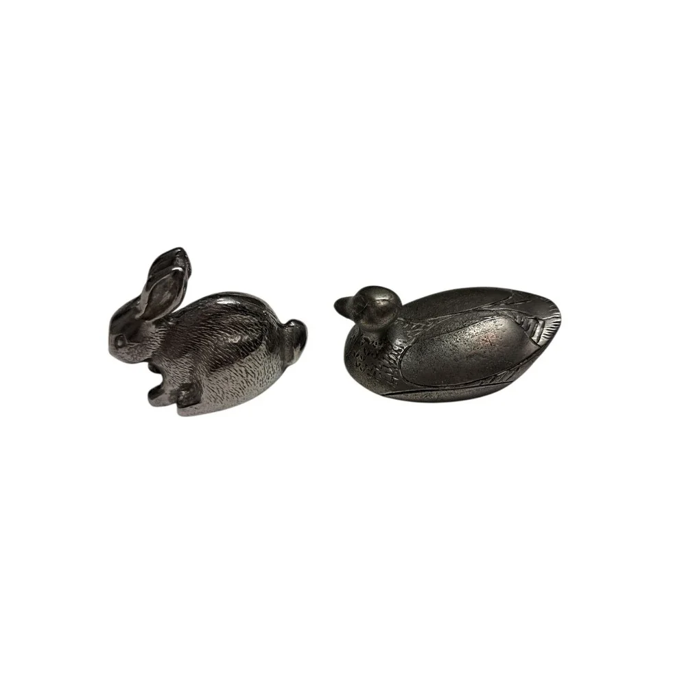 The Unbranded Brand pewter rabbit